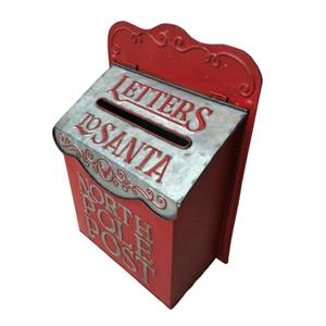 Antique Mailbox Wall Mount Sheet Iron Post <b>Box</b> For Home Decoration Customizable Designs & Durable letter <b>box</b> Cheap price - Product Image 2