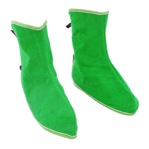 Chaussures de sécurité robustes en cuir de vachette, protection des pieds du soudeur avec vêtements résistants aux étincelles pour les travailleurs - Product Image 3