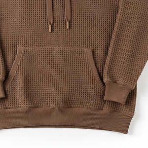 Pull à Capuche Homme Style Preppy Vintage, Tricoté 7GG Épais, Motif en Mélange de Laine, Hiver, Faible MOQ, Fabricant - Product Image 4