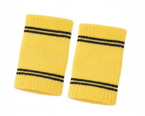 Bandeau de sport en tissu éponge, coton personnalisé, logo OEM, couleur et design sur mesure, bandeaux de biceps, support élastique pour poignet - Product Image 2