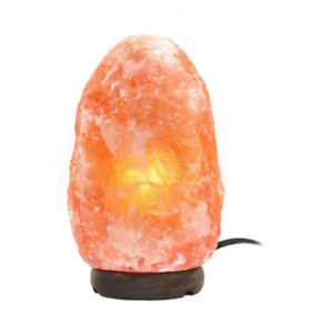 Lampe en sel de l'Himalaya de forme ronde sculptée, écologique, Feng Shui, cristal de roche, couleur/taille personnalisable, décoration intérieure, Sian Enterprises - Product Image 5
