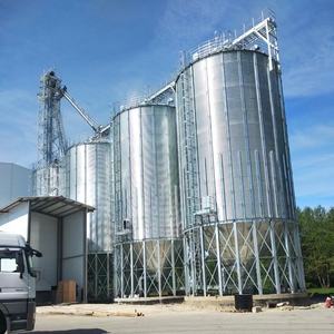 Grand Silo de Stockage d'Aliments et de Céréales pour Animaux en Acier Galvanisé, Assemblé par Boulons, Capacité 5-15000 Tonnes, Fabricant SolisFer - Product Image 6
