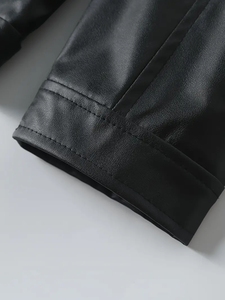 Varsity Style Lightweight Leather Bomber <b>Jacket</b> Men-Casual Fashion Real <b>Suede</b> Classic MA-1 Autumn <b>Jacket</b> - Product Image 5
