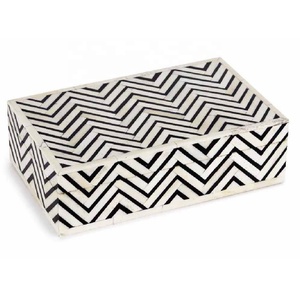 Nuevo Estuche para Joyas con Incrustaciones de Hueso Hexagonal, Caja Decorativa de Hueso para Almacenamiento, Organizador de Joyas con Incrustaciones de Hueso a Precio de Mayoreo - Product Image 5
