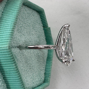 Anillo de Compromiso con Diamante Cultivado en Laboratorio de 6 Quilates Certificado por IGI para Mujer, Oro de 14K, Joyería Nupcial de Lujo, Regalo - Product Image 5
