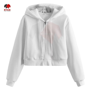 เสื้อฮู้ดดี้สำหรับผู้หญิง สีตามสั่ง ไซส์ใหญ่ ระบายอากาศได้ดี มีบริการ OEM และ ODM - Product Image 1