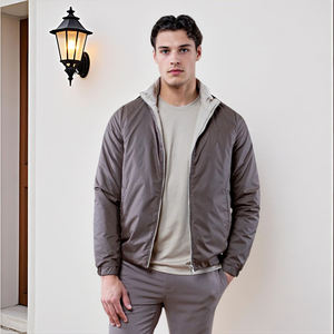 Chaquetas Cortavientos al por Mayor, Chaquetas Acolchadas para Exteriores con Logotipo Personalizado, Chaquetas de Manga Larga para Hombre - Product Image 5