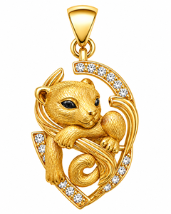 Colgante de León Simba en Plata de Ley 925 Chapado en Oro de 18k con Collar, Joyería con Dije de Animal para Regalo, Regalo de Aniversario para Mujer - Product Image 2