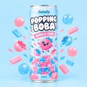 Best Seller Beverage Popping Boba With Flavor Bubble Gum Flavor Trendy Beverage| OEM ODM Private Label Wholesale Datafa Brand - Product Image 1