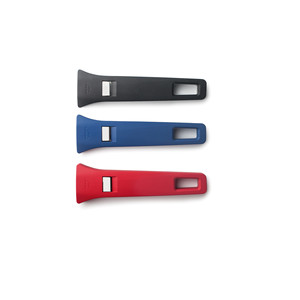 Set di Pelapatate Rosso Blu Nero 3 Pezzi Utensili da Cucina per Mango e Verdure - Product Image 1