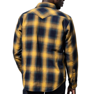 New Fashion Custom Short Sleeve 100% Cotton Anti-Wrinkle Breathable Snap Buttons <b>Mens</b> <b>Flannel</b> <b>Shirts</b> Plaid Spring - Product Image 3