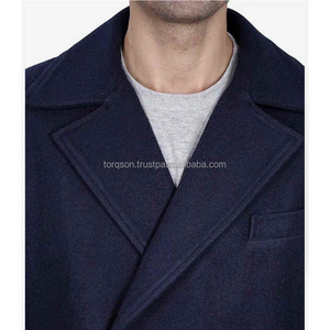 <b>Men</b> Wool <b>Coat</b> Premium Fabric Long Winter Jacket Modern Minimalist Design Comfortable Warm Outerwear for <b>Men</b> Fashion Collection - Product Image 4