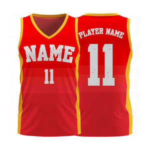 Nuevo Diseño de Camiseta de Baloncesto Estadounidense, Venta al por Mayor de Ropa Deportiva, Uniforme Personalizado para Equipo, Cosido, para Entrenamiento y Juego, para Hombres, Jóvenes y Adultos - Product Image 1