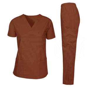 Conjunto de Uniforme Médico de Mezclilla Ligero y Cómodo con Tecnología Antiestática y Costuras Sin Costuras para Doctores y Hospitales - Product Image 5