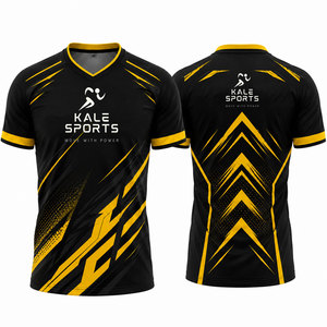 Maillot de football personnalisé de qualité supérieure, respirant, 100 % polyester, écologique, léger, toutes saisons - Product Image 1