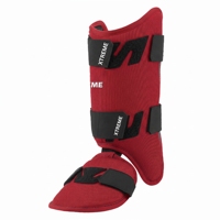 Protège-tibias de baseball professionnel personnalisé pour adulte, protection du receveur, léger, ajustable, fermeture auto-agrippante, polyester/maille/EVA