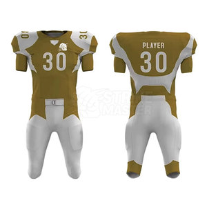 Uniforme de Fútbol Americano Transpirable de Poliéster, Diseño de Rendimiento y Comodidad, Ropa Deportiva Personalizada para Equipos Escolares y Clubes - Product Image 6
