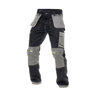 Pantalon de travail pour homme en polyester respirant haute visibilité avec poches, qualité supérieure, pour adultes - Product Image 3