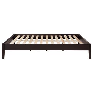 Letto matrimoniale imbottito Cappuccino con piattaforma completa - Serie Letti Imbottiti - Product Image 6