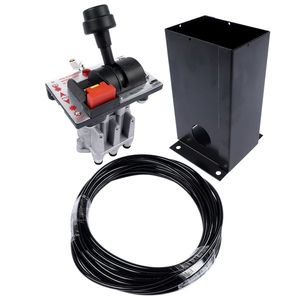 Valvola di controllo proporzionale a quattro vie con doppio PTO e kit aria per pompa di scarico per dumper e camion - Product Image 1