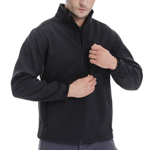 Hot Selling and High Quality Men's <b>Waterproof</b> Softshell <b>Jackets</b> Sporty Long Coated Collar <b>Thin</b> Thickness Winter <b>Jackets</b> for sale - Product Image 4