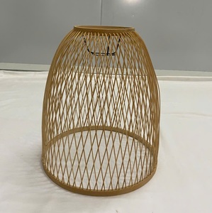 <b>Fish</b>-<b>trap</b> shaped bamboo woven lampshade perfect for homes offices restaurants hotels and resorts . - Product Image 3