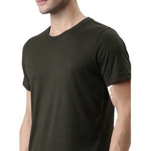 Camiseta de Manga Corta para Hombre, Cuello Redondo, 100% Algodón, Corte Regular, Diseño Liso, Secado Rápido y Transpirable, Nueva Llegada de Stonefield Manufacturing - Product Image 4