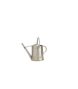 Handmade metal watering can unique artisan piece for watering indoor outdoor plants long spout decorative finish - Product Image 5