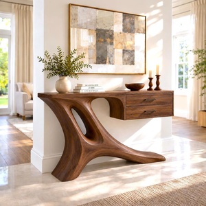Console en bois de luxe moderne de haute qualité pour la maison et l'hôtel, table d'entrée, meubles d'intérieur pour la décoration de villa - Product Image 4