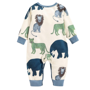 Nuevo estilo, diseño personalizado, ropa de bebé recién nacido, pelele de algodón de bambú orgánico teñido con tintes vegetales naturales, pelele disponible en línea. - Product Image 3