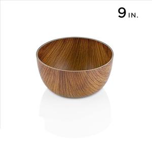 Bol décoratif en bois d'acacia de style simple, écologique, moderne, frais, pour mariage, vaisselle, bol à fruits en bois - Product Image 1