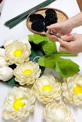 Hojas de maíz secas a granel para manualidades, decoración DIY, material de hojas de maíz para hacer muñecas de flores - Product Image 5