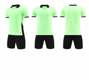 Uniforme de Fútbol Sublimado Personalizado de Calidad Superior, Transpirable, Impermeable, de Secado Rápido, Antibacteriano, Manga Corta, Ligero - Product Image 1