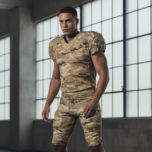 Uniforme de Fútbol Americano Personalizado para Equipos, Jersey y Pantalones de Alta Elasticidad que Absorben la Humedad, Equipo Profesional de Gridiron - Product Image 5