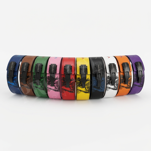 อุปกรณ์ออกกำลังกายหนังวัวแท้แบบกำหนดเองขายส่ง สายรัดพยุงหลังแบบรัดแน่นพร้อมหัวเข็มขัดแบบคันโยกสำหรับยกน้ำหนัก - Product Image 1