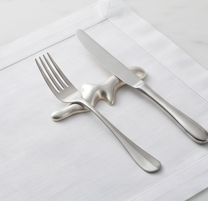 Repose-cuillère en métal en forme de coquillage pour la cuisine, la maison, l'hôtel, le restaurant et les événements de mariage, articles de décoration de table - Product Image 3