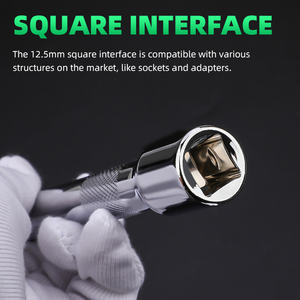 Kustom profesional Chrome Vanadium alat tangan <span class=keywords><strong>3</strong></span>/8 "soket kunci ekstensi Bar Set l-jenis lengan ekstensi untuk memperbaiki - Product Image 2