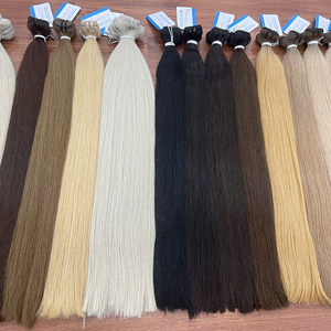 ผมต่อสีบลอนด์แบบเส้นตรง 100% ผมแท้แบบมัดเป็นช่อ ผมตรงสลวยแบบเวียดนาม ขายส่ง - Product Image 5