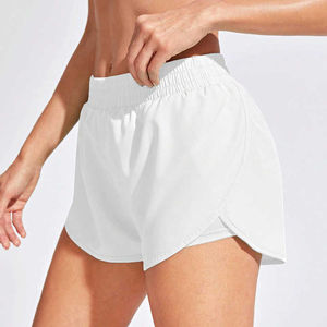 Shorts de yoga taille haute élastiques pour femmes avec poches - Séchage rapide, extensibles dans quatre directions, respirants et légers - Product Image 2