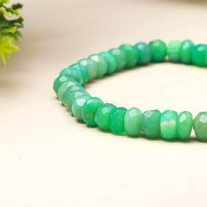 Natural Chrysoprase <b>Beaded</b> Bracelet Handmade Healing <b>Crystal</b> Stretch Bracelet Unisex Gemstone Bracelet Wholesale Jewelry Supplie - Product Image 5