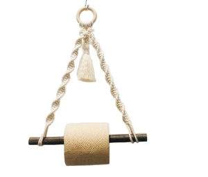 Porte-papier hygiénique en macramé fait à la main, vente en gros - Product Image 1