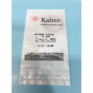 KALREZ AS-568A O-RING K #   220, COMPOUND: 4079 - Équipements et pièces semi-conductrices d'occasion fiables à l'échelle mondiale chez - Product Image 1