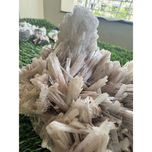 Premium Large Pink Scolecite <b>Cluster</b> Natural <b>Crystal</b> Stone for Display and Interior Decoration - Product Image 4