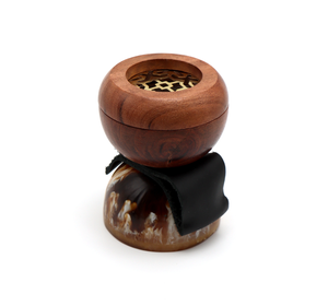Juego de quemador de incienso Bakhoor de lujo tradicional, soporte de Mukhbar decorativo de madera hecho a mano para difusor de aromaterapia Ramadan Eid - Product Image 2