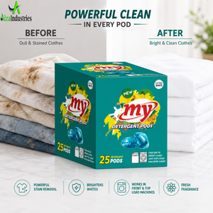 Cápsulas de Detergente para Ropa Premium para Lavadoras de Carga Frontal y Superior |   Ultra Shine Extra White, Limpieza Profunda, Fragancia Fresca, Paquete de 25 Cápsulas - Product Image 4