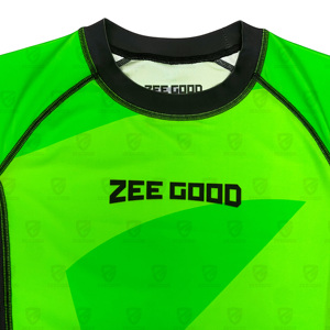 Rashguard pour homme, manches courtes, en spandex et polyester, dernier design, fabriqué au Pakistan, pour adultes. - Product Image 3