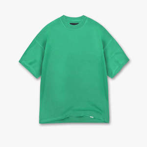 เสื้อยืดผู้ชายทรงหลวม แขนสั้น คอกลม สไตล์ลำลอง ไหล่ตก พิมพ์ลายด้านหน้าตามสั่ง เนื้อผ้าระบายอากาศได้ดี - Product Image 1