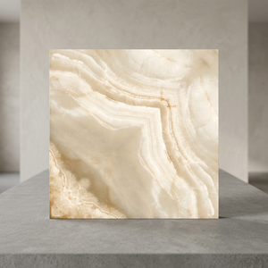 Carrelage en céramique effet marbre italien 60x60 cm pour usage domestique, 24x24, 8 mm, effet bookmatch, brun/marbre, porcelaine 600x600 mm, brique réfractaire, sol de hall - Product Image 2