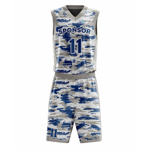 Uniformes de Baloncesto para Hombre en Tela Transpirable y Cómoda, Tallas Personalizadas, Fabricante Profesional - Product Image 1