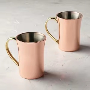 Professional Barware <b>Copper</b> Mug Moscow Mule <b>Cup</b> Durable Finish for Restaurant Kitchen Cocktail Use - Product Image 4